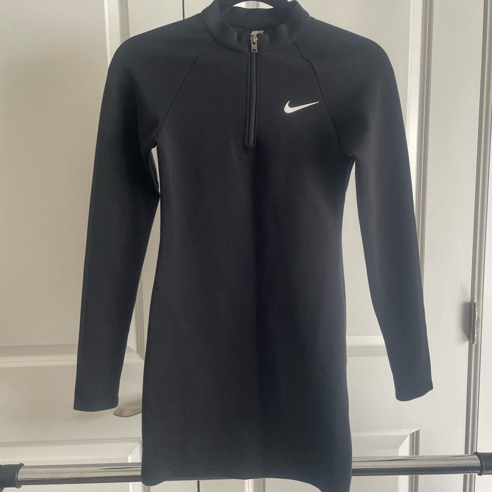 Nike Black Long Sleeve Dress